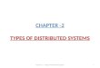 CHAPTER -2 TYPES OF DISTRIBUTED SYSTEMS