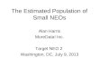 The Estimated Population of Small NEOs