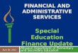 Financial and Administrative Services