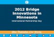 2012 Bridge Innovations in Minnesota