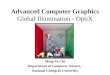 Advanced Computer Graphics Global Illumination  -  OptiX