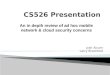 CS526 Presentation