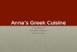 Anna’s Greek Cuisine