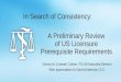 A Preliminary Review  of US Licensure  Prerequisite Requirements