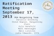 Ratification Meeting September 17, 2013