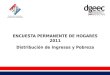 ENCUESTA PERMANENTE DE HOGARES 2011 Distribución de Ingresos y Pobreza