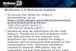 BioSense 2.0 Technical Update