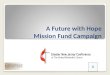 A Future with Hope Mission Fund Campaign