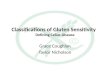 Classifications of  Gluten Sensitivity Defining Celiac Disease