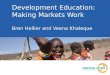 Development Education: Making Markets Work