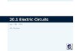 20.1 Electric Circuits