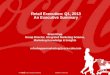 Retail Execution: Q1,  2013 An  Executive Summary