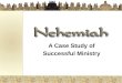 A Case Study of Successful Ministry