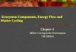Ecosystem Components, Energy Flow and Matter Cycling