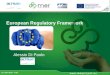 European Regulatory Framework