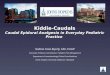 Kiddie-Caudals Caudal Epidural Analgesia in Everyday Pediatric Practice