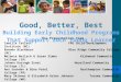 Good, Better, Best Building Early Childhood Programs  That Support  Each  Young Learner