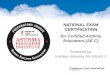 National Exam Certification for Certified Asthma Educators (AE-C)