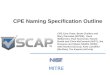 CPE Naming Specification Outline