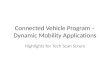 Connected Vehicle Program – Dynamic Mobility Applications