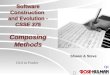 Software Construction  and Evolution -  CSSE 375 Composing Methods