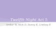 Twelfth Night  Act 5