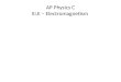 AP Physics C III.E – Electromagnetism