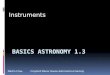 Basics Astronomy 1.3