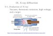 IX. X-ray  diffraction