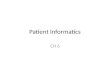 Patient Informatics