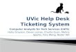 UVic  Help Desk Ticketing System