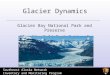 Glacier Dynamics