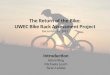 The Return of the Bike: UWEC Bike Rack Assessment Project December 20, 2012