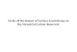 Study of the Impact of Surface Coal Mining on the Terrestrial Carbon Reservoir