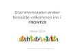 Drammensskolen ønsker foresatte velkommen inn i  FRONTER