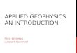 Applied Geophysics  An Introduction