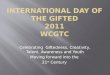 International Day of the Gifted 2011 wcgtc
