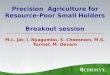 Precision  Agriculture for  Resource-Poor Small Holders Breakout session