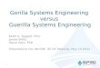 Gorilla Systems Engineering  versus  Guerilla  Systems Engineering