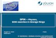 SPIN –  Physics, EDM searches in Storage  Rings