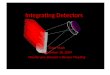 Integrating Detectors