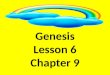 Genesis Lesson 6 Chapter 9