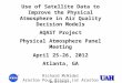 Use of Satellite Data to Improve the Physical Atmosphere  in  Air Quality Decision  Models
