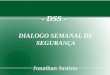 - DSS -                      DIALOGO SEMANAL DE SEGURA NÇA