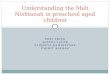 Understanding the  Mah Nishtanah  in preschool aged children