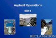 Aspinall  Operations 2011