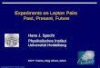 Experiments on Lepton Pairs              Past, Present, Future