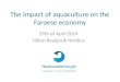 The impact of aquaculture on the Faroese economy