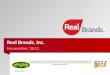 Real Brands, Inc