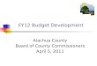 FY12 Budget Development